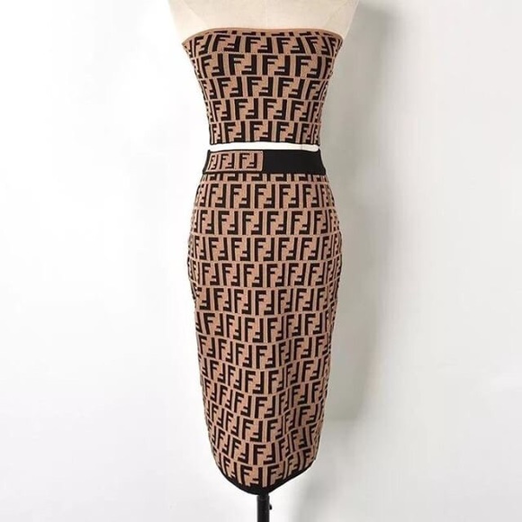 fendi print 2 piece set